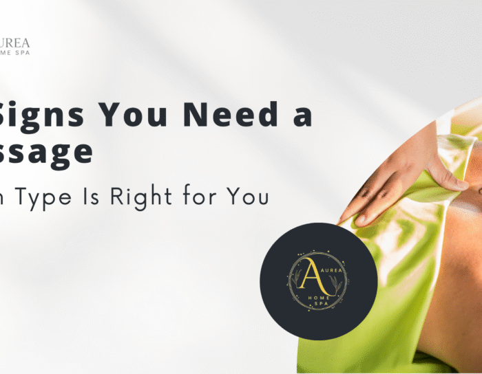 10 Signs You Need a Massage