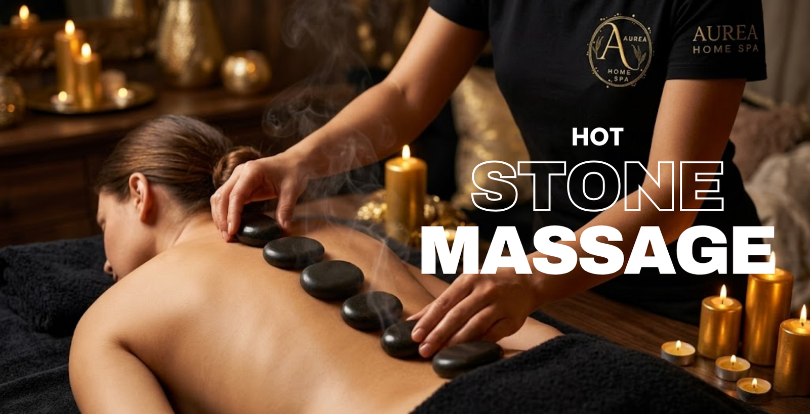 Hot Stone Massage at home in Dubai