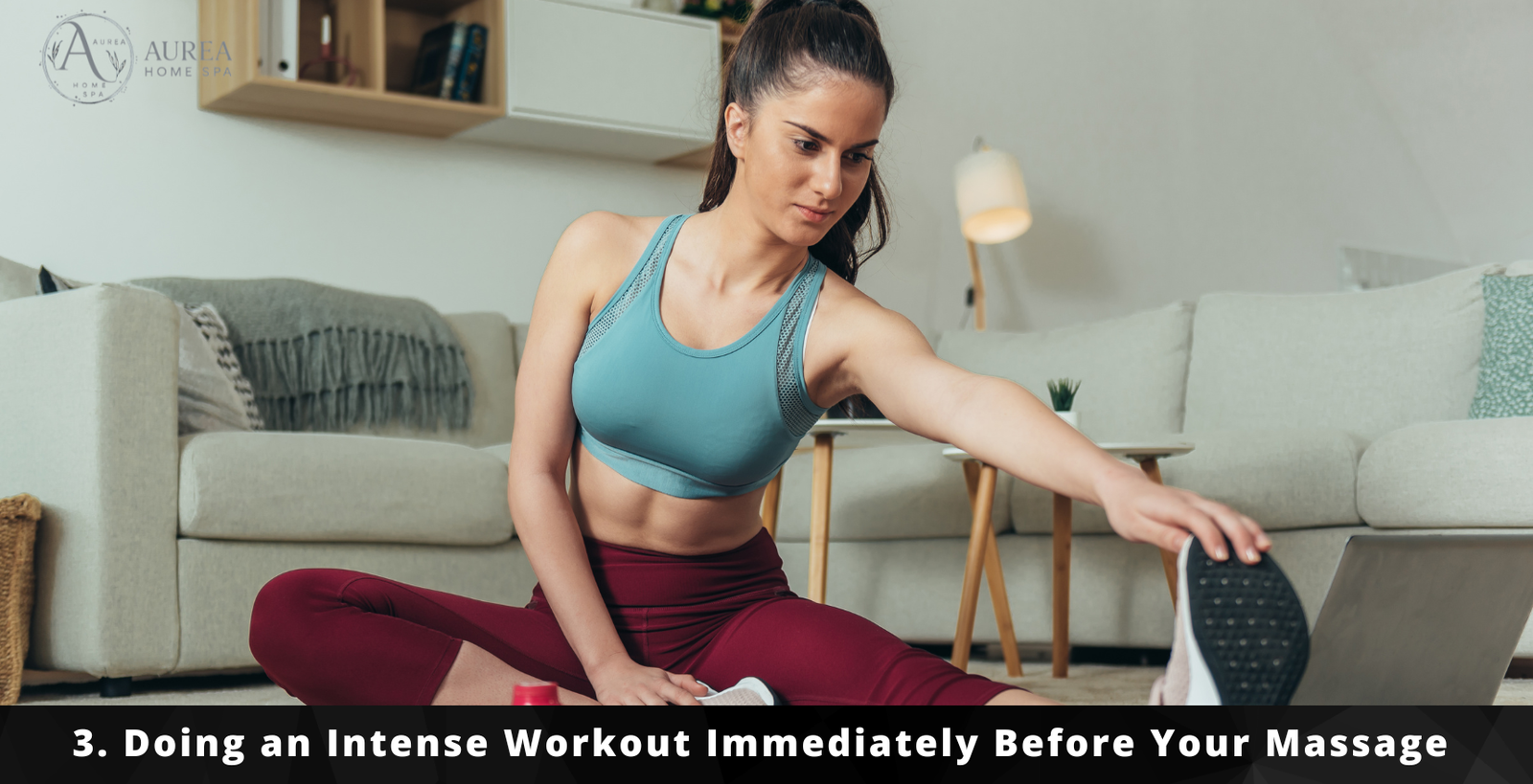 3. Doing an Intense Workout Immediately Before Your Massage