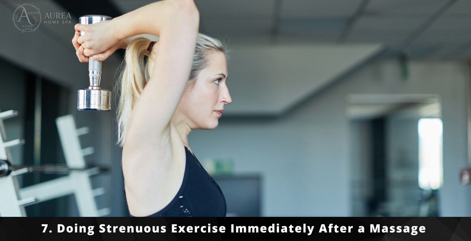 7. Doing Strenuous Exercise Immediately After a Massage